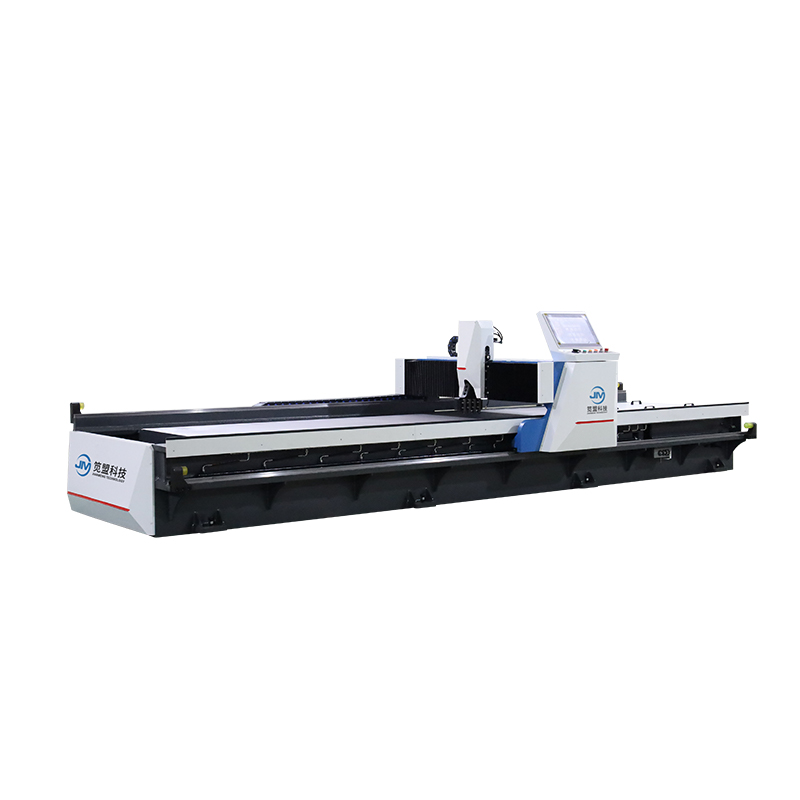 Metal təbəqə üçün üfüqi CNC V yiv açma maşını